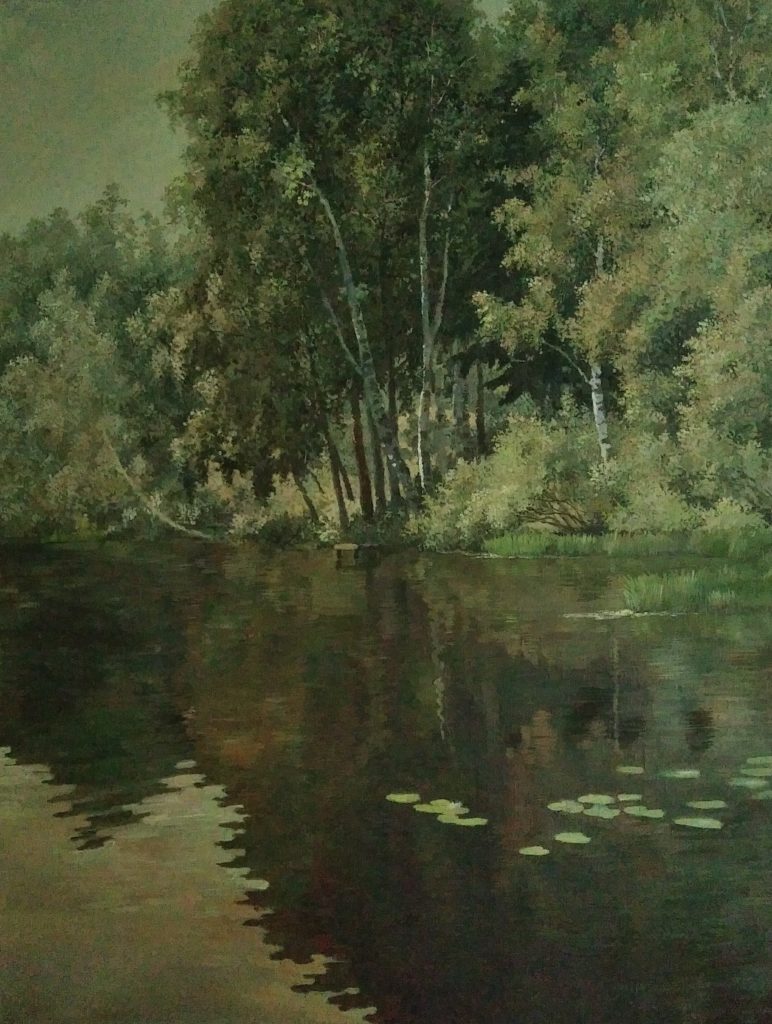 Картина на озере