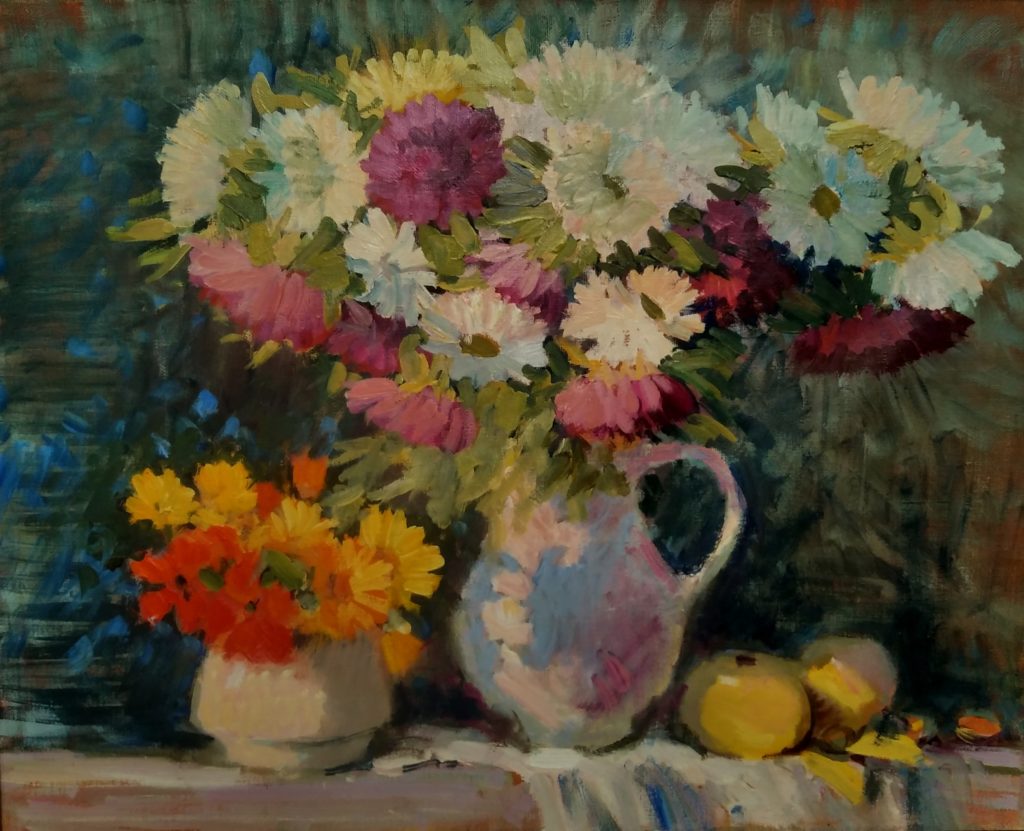 картина астры