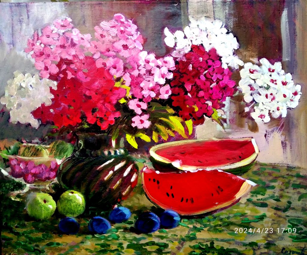 Картина флоксы